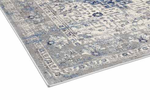 Rose Navy Blue Oriental Rug - ADORE RUGS and FLOORING