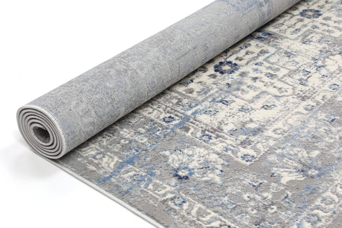 Rose Navy Blue Oriental Rug - ADORE RUGS and FLOORING