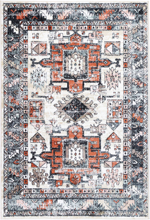 Statement Traditional Black Cream Rug - ADORE RUGS and FLOORING
