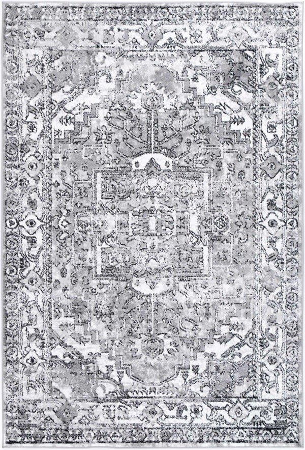 Statement Traditional Black Grey Rug - ADORE RUGS and FLOORING