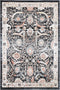 Statement Traditional Charcoal Cream Rug - ADORE RUGS and FLOORING