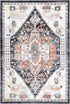 Statement Traditional Cream Black Rug - ADORE RUGS and FLOORING