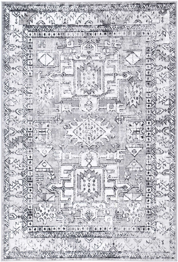 Statement Traditional Grey Rug - ADORE RUGS and FLOORING
