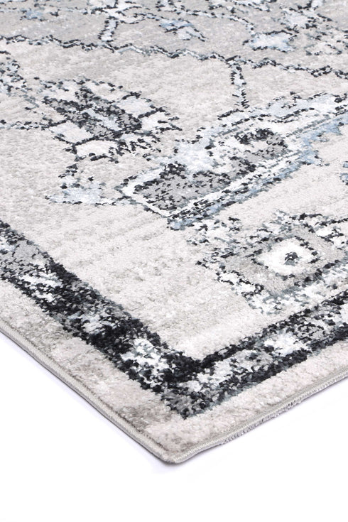Statement Traditional Light Grey Rug - ADORE RUGS and FLOORING