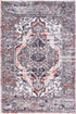 Statement Traditional Terracotta Cream Rug - ADORE RUGS and FLOORING