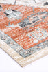Statement Traditional Terracotta White Rug - ADORE RUGS and FLOORING