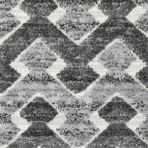 Mono Tribal Carved Lines Cream Anthracite - ADORE RUGS and FLOORING