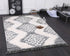 Mono Tribal Cream Anthracite - ADORE RUGS and FLOORING