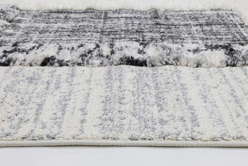 Mono Tribal Modern Cream Anthracite - ADORE RUGS and FLOORING