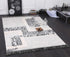 Mono Tribal Modern Cream Anthracite - ADORE RUGS and FLOORING