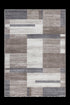 Feeling 501 Beige Silver Simple Thick Geometric Rug - ADORE RUGS and FLOORING