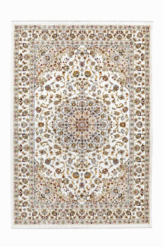 Classic 700 Cream Traditional Rug With Centre Medallion
