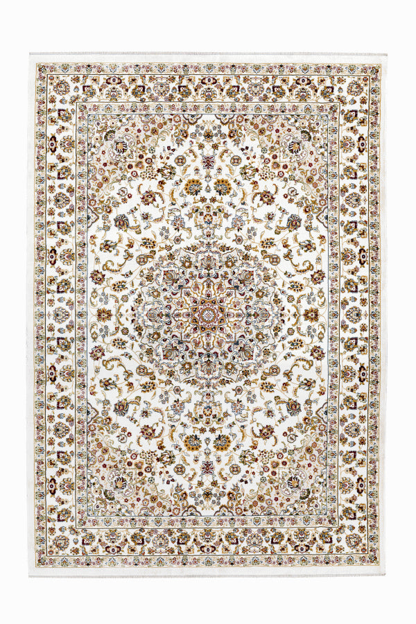 Cream and Beige Traditional Rug - ADORE RUGS and FLOORING
