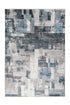 Medellin 407 Silver Blue Rug With Patch Design - ADORE RUGS and FLOORING