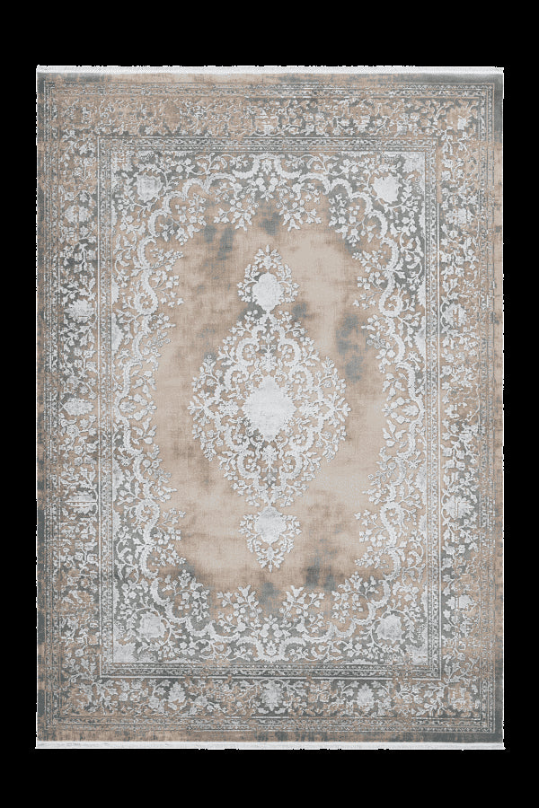 Pierre Cardin - Orsay 701 High Quality Beige Rug With Centre Medallion - ADORE RUGS and FLOORING