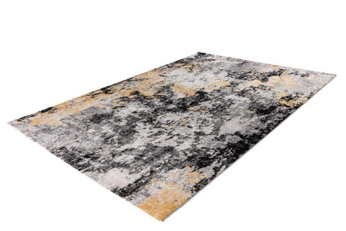 Funky 302 Yellow Modern Artistic Rug - ADORE RUGS and FLOORING