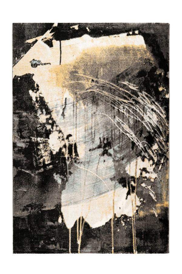 Funky 304 Multi Coloured Rug with Modern Paint Smears - ADORE RUGS and FLOORING