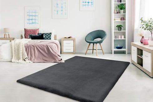 Heaven 800 Graphite Super Soft Fluffy Rug - ADORE RUGS and FLOORING