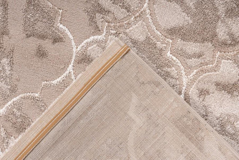 Beige Trellis Rug