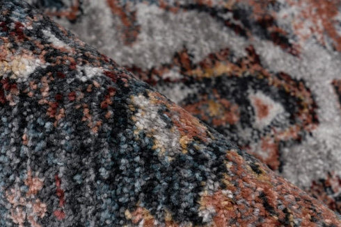 Medellin 405 Multi Coloured Rug With Faded Traditional Design - ADORE RUGS and FLOORING