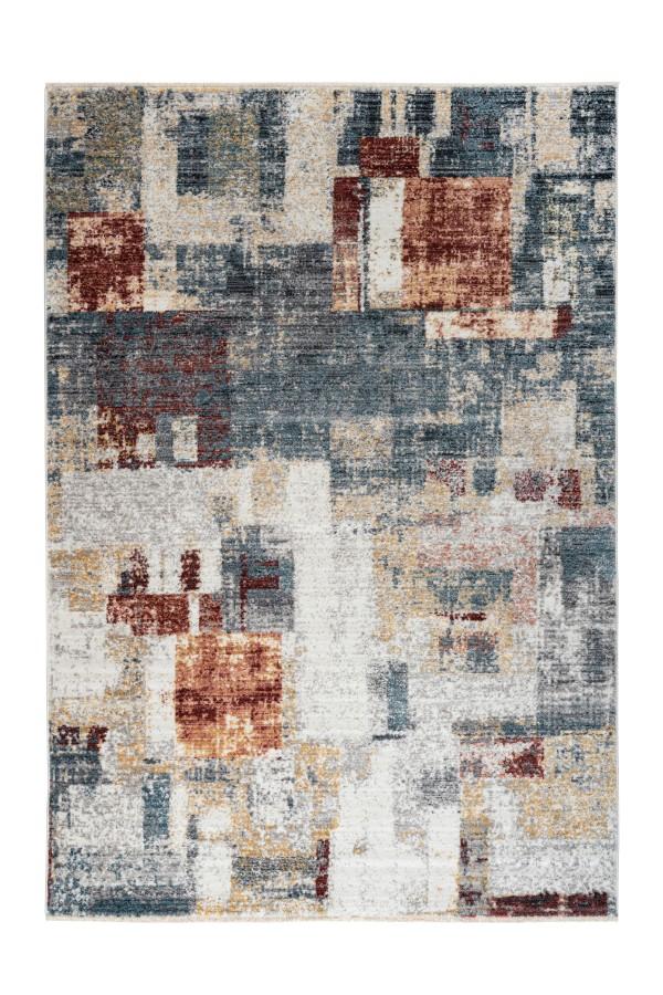Medellin 407 Multi Coloured Rug With Patch Design - ADORE RUGS and FLOORING