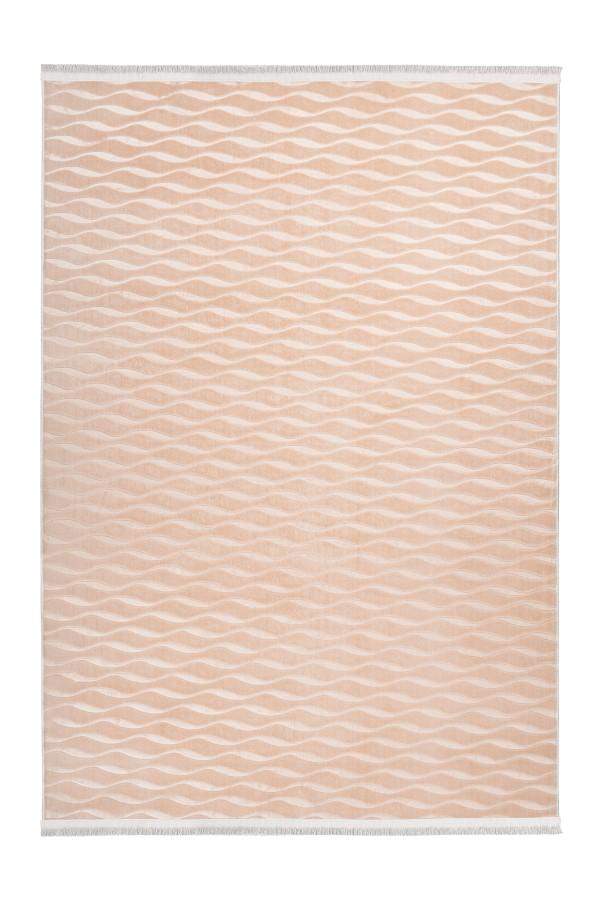 Peri 130 Sand Rug Machine Washable with Classic Wave Pattern - ADORE RUGS and FLOORING