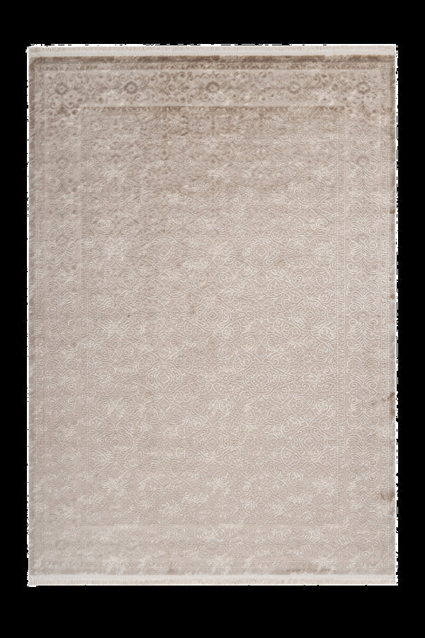 Pierre Cardin - Vendome 701 Luxury Acrylic Beige Rug with Floral Design - ADORE RUGS and FLOORING