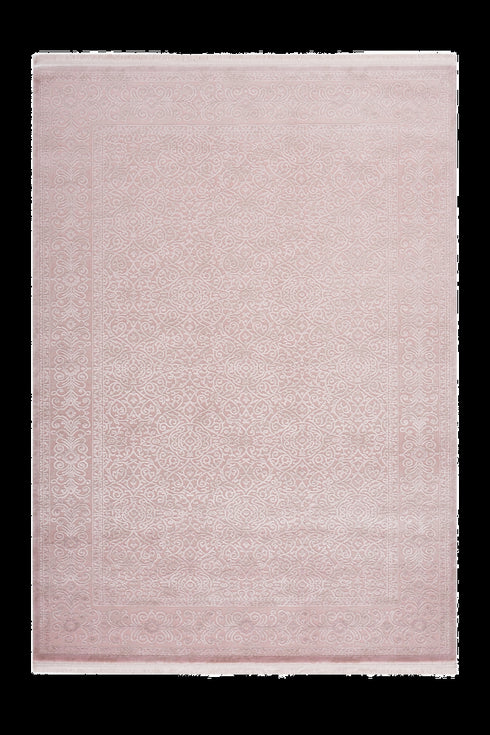 Pierre Cardin - Vendome 701 Luxury Acrylic Pink Rug with Floral Design - ADORE RUGS and FLOORING