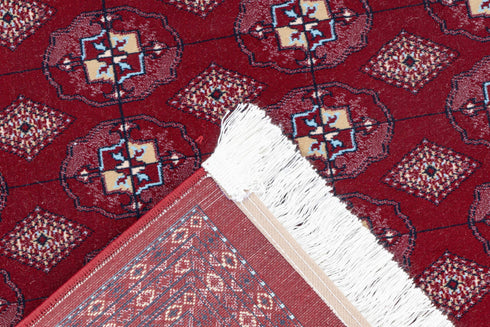 Royal 904 Traditional Red Rug with Border - ADORE RUGS and FLOORING