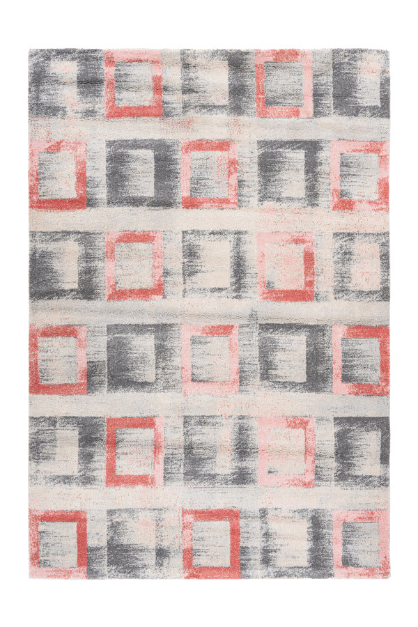 Sensation 500 Marsala Thick Soft Geometric Rug - ADORE RUGS and FLOORING