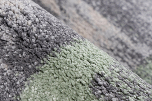 Sensation 500 Mint Thick Modern Geometric Rug - ADORE RUGS and FLOORING