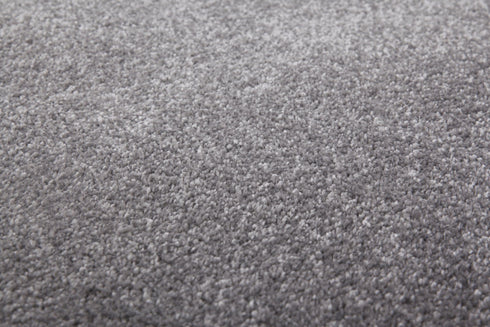 Softtouch 700 Soft Thick Plain Silver Rug - ADORE RUGS and FLOORING