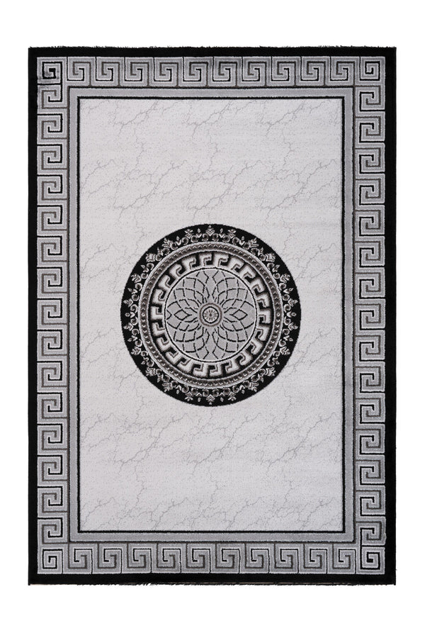 Grey Versace Inpired Carpet - ADORE RUGS and FLOORING