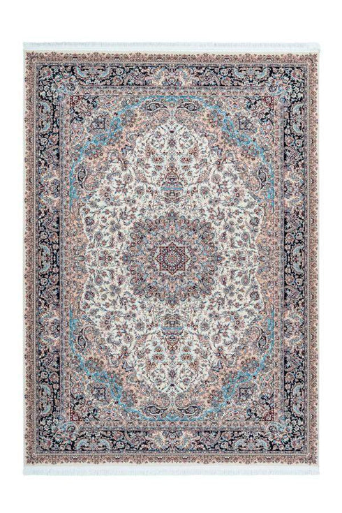 Royal 900 Ivory High Quality Traditional Rug with Centre Medallion - ADORE RUGS and FLOORING