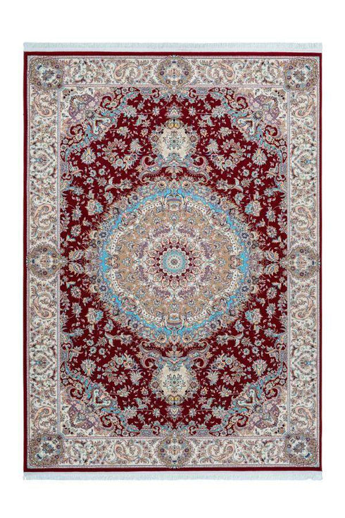 Royal 901 Red High Quality Red Traditional Rug with Centre Medallion - ADORE RUGS and FLOORING
