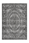 Dark Grey Floral Medallion Carpet - ADORE RUGS and FLOORING