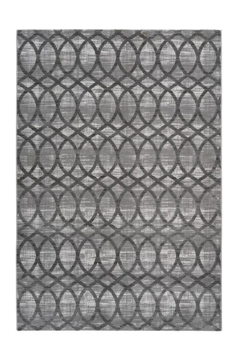 Aleyna 609 Silver Grey Diamond Rug