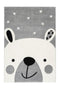 Cute Grey Kids Rug - ADORE RUGS and FLOORING