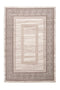 Aura 786 Beige Modern Rug with Rectangular Design Border - ADORE RUGS and FLOORING
