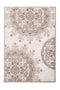 Aura 789 Brown and Beige Floral Rug - ADORE RUGS and FLOORING