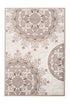 Aura 789 Brown and Beige Floral Rug - ADORE RUGS and FLOORING