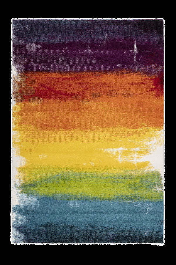 Espo 311 Rainbow Multi Colour Thick Turkish Rug - ADORE RUGS and FLOORING