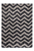 Grace 801 Graphite Shaggy Zig Zag Rug - ADORE RUGS and FLOORING