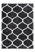 Grace 802 Charcoal Trellis Shaggy Rug - ADORE RUGS and FLOORING
