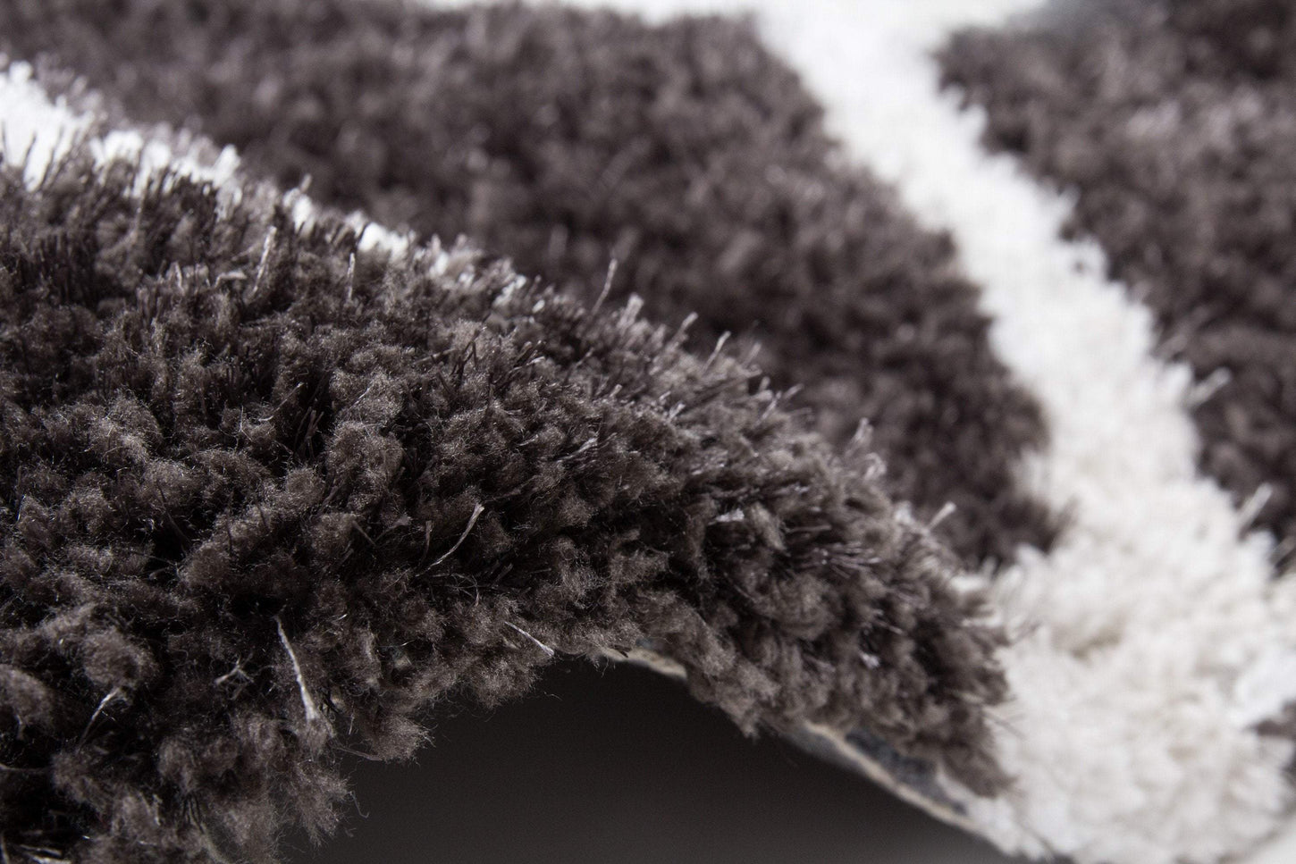 Grace 802 Shaggy Dark Grey Rug - ADORE RUGS and FLOORING