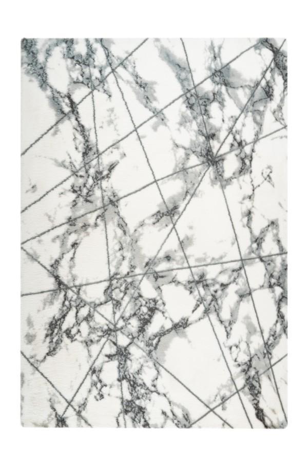 Marble 701 Silver Super Soft High Quality Fluffy Rug - ADORE RUGS and FLOORING