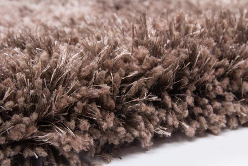 Monaco 444 Nougat Brown High Pile Shaggy Rug - ADORE RUGS and FLOORING
