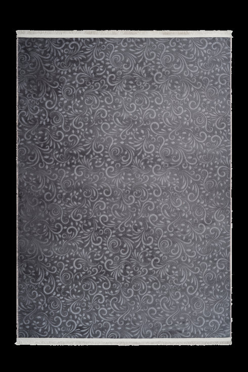 Dark Grey Washable Rug - ADORE RUGS and FLOORING