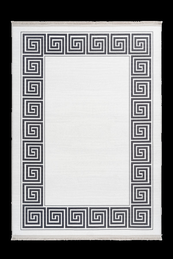 Peri 103 Black Machine Washable Rug - ADORE RUGS and FLOORING