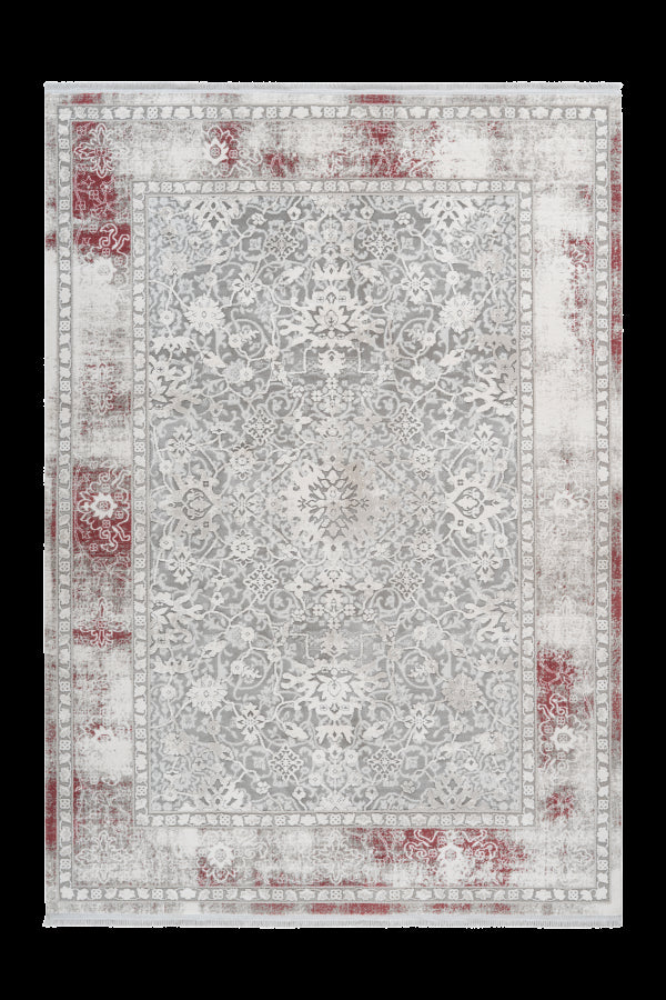 Rug With Pink Border - ADORE RUGS and FLOORING